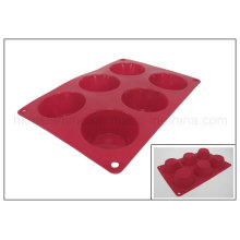 Molde do bolo de silicone de 6 pilhas (RS11)